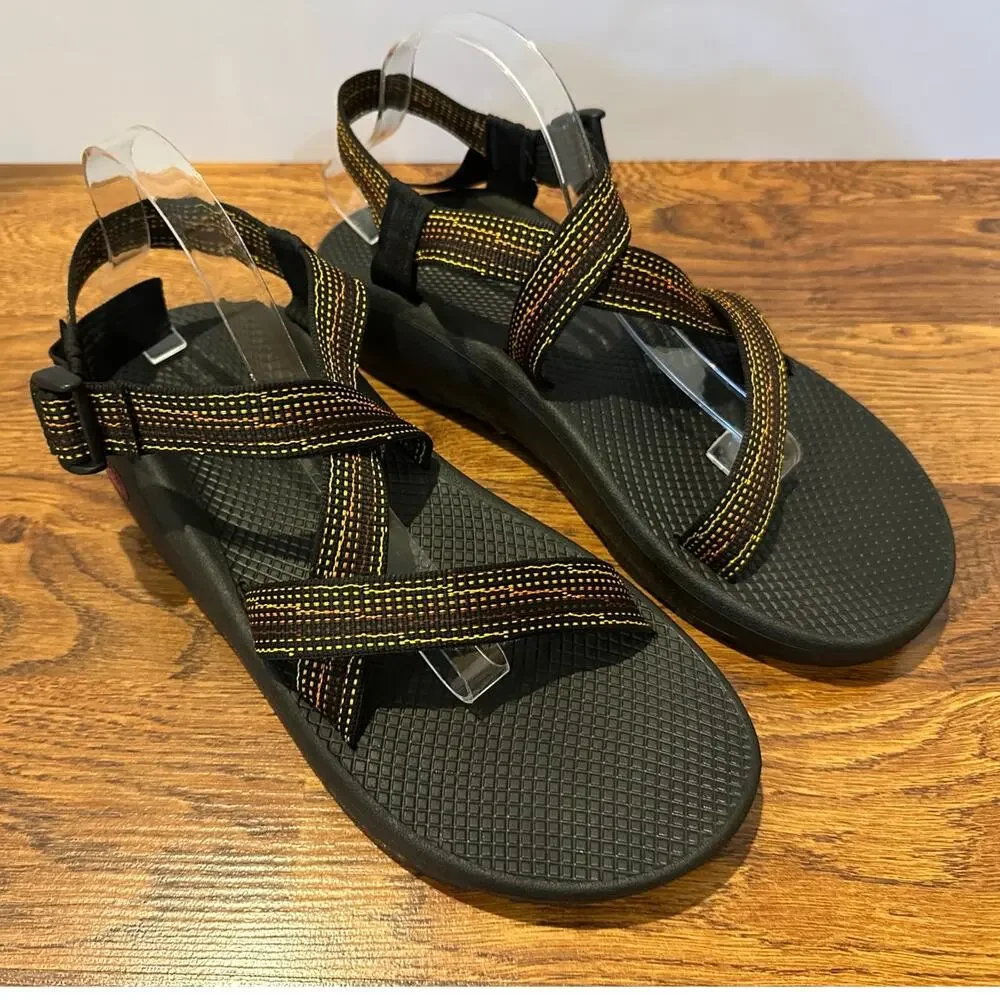 Chaco Men's Z Cloud Waterproof Hiking Sandal Multicolor/Black Sz 12 Outdoor Gear